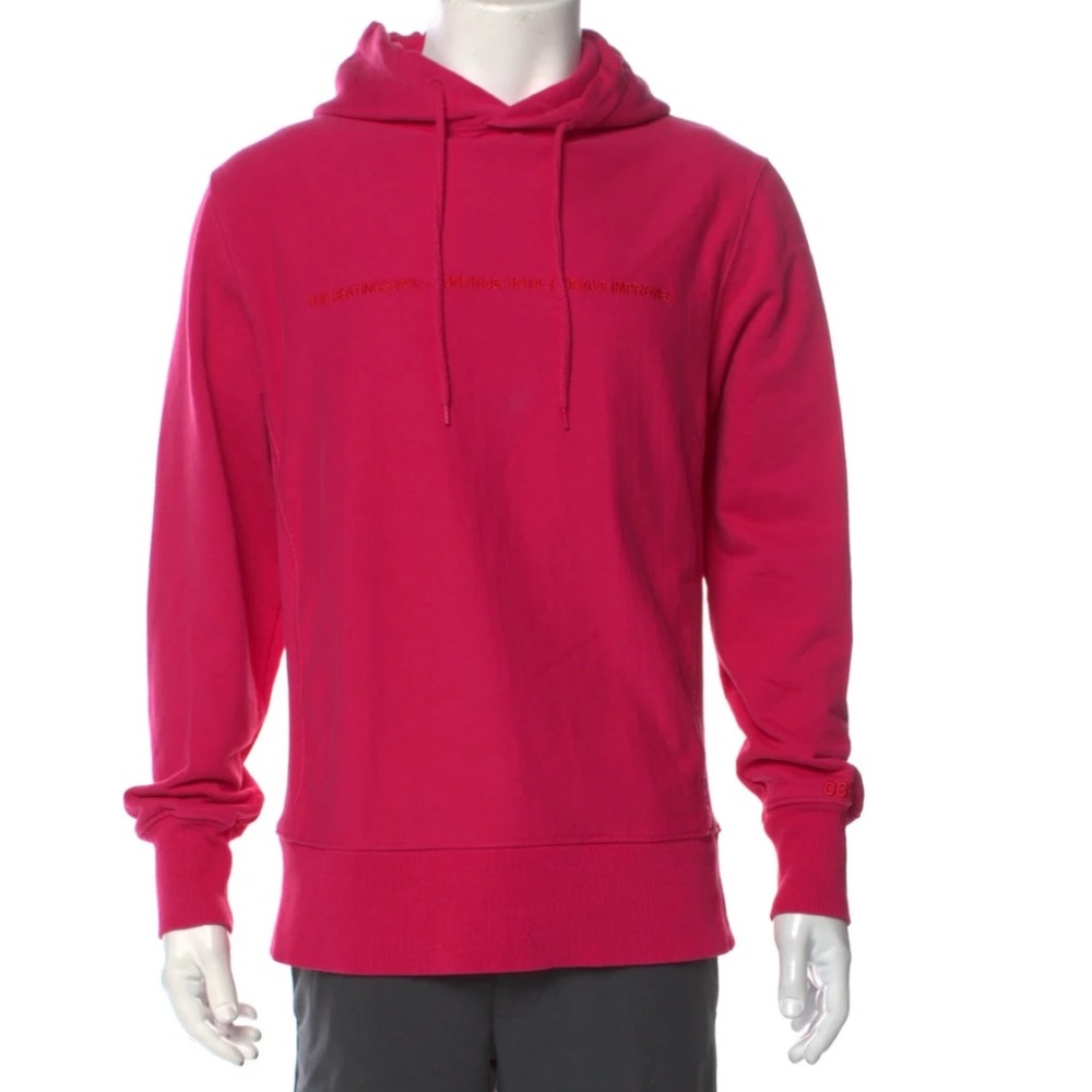 032C Crew Neck Long Sleeve Hoodie Sz S #S2